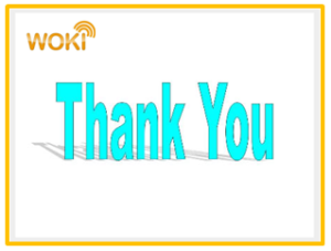 Thank You from WOKI Talk