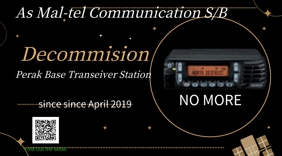 Mal-tel Decommission Perak Trunk Radio Station